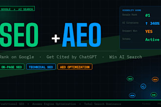 do SEO and aeo optimization to rank on google and ai search engines
