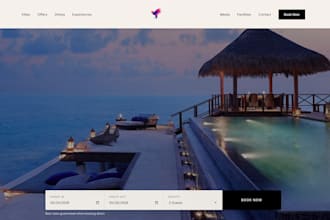 create a modern responsive business website