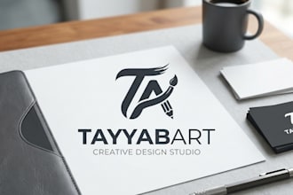 do professional modern minimalist logo design for your business