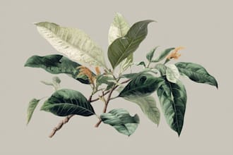 make botanical product illustration