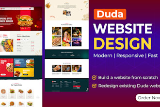 design redesign or revamp a professional duda website