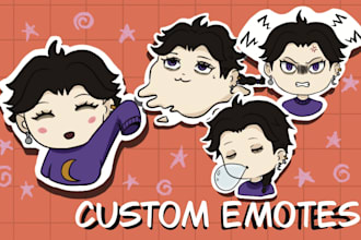 create cute custom stickers and emotes