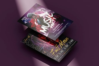 design a poster for your event, product or show