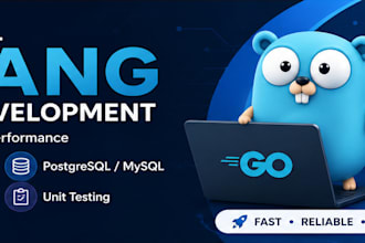 develop scalable backend apis using golang