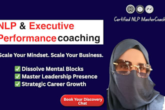 be your executive performance and psychology coach