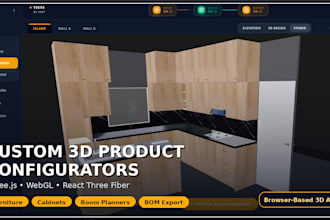 build a threejs 3d product configurator or webgl web app