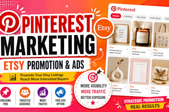 implement pinterest etsy promotion and ads to boost traffic and etsy sales