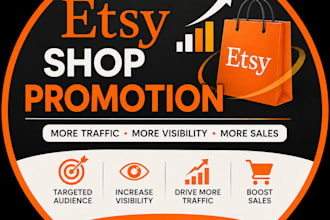 organically promote your etsy shop for traffic and sales