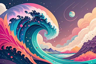create stunning custom abstract art for your space