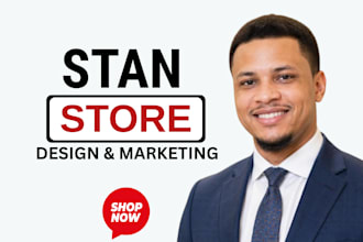 setup stan store upload digital product stan store marketing stan store setup