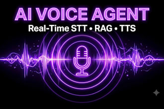build a voice agent with rag and real time voice response