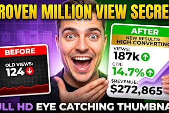 design interactive youtube thumbnail