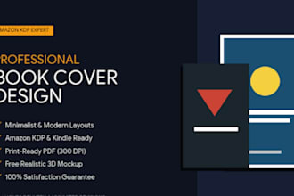 design a modern minimalist book cover