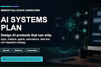 design your ai app chatbot or automation system