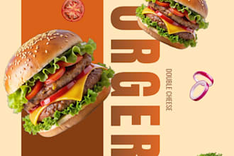 create stunning food social media designs