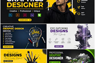 be your professional graphic designer for web or print
