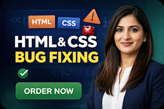 fix HTML and CSS bugs in your website