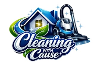 design house cleaning washing business logo