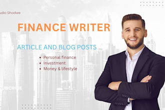write engaging personal finance articles and blog posts