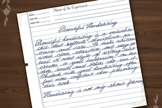 beautyful hand writing expert