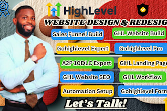 gohighlevel expert go high level forms and survey gohighlevel website ghl setup