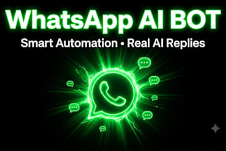 build an ai whatsapp chatbot and agent for your business