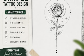 design custom tattoo artwork and unique body art designs
