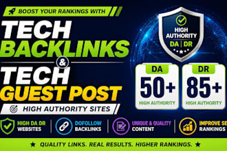 build tech backlinks with authority tech guest post