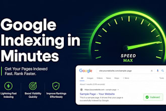 index any website and backlinks on google in minutes with live proof