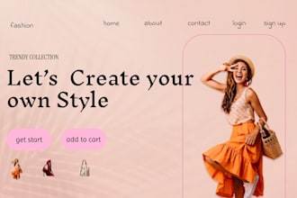 design custom graphics for websites and social media