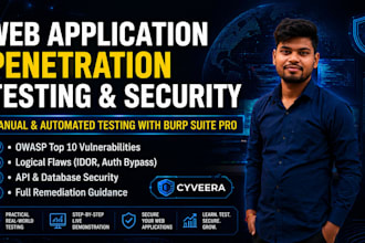 web application penetration testing and cyber security
