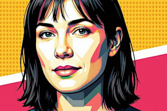 make a beautiful wpap pop art portrait