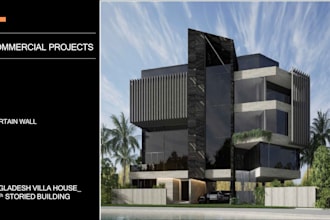 do professional curtain wall and facade shop drawings