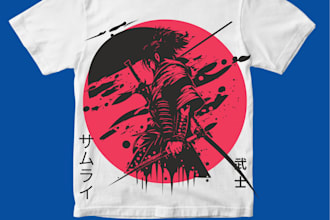 design anime streetwear and urban tshirts