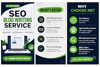 write SEO blog articles