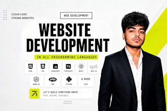 develop ai website, ai chatbot, ai web application