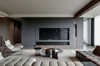 design 3d apartment interior, bedroom, bathroom, living room, kitchen rendering