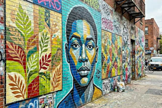 design graffiti designs, murals and wall arts