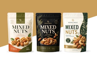 do product packaging design, pouch design and bag design