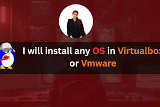 install linux os in virtualbox or vmware