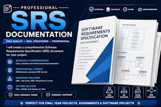 write professional srs software documentation