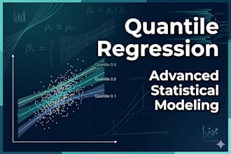 do quantile regression and advanced statistical modeling