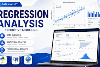 do regression analysis and predictive modeling