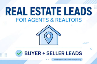 real estate lead research for agents and realtors