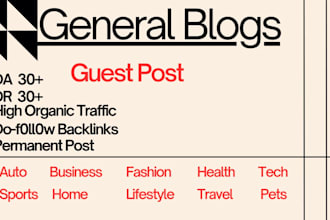 publish high da guest posts on general blogs