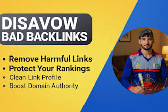 disavow bad backlinks to detox and recover google penalty