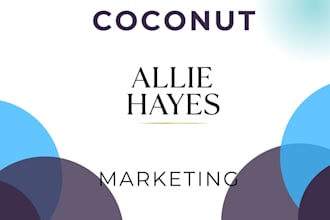 create a coconut website for you and business