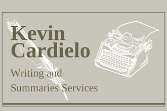 write creative stories and summaries