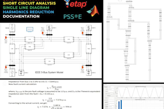 matlab simulink, psse, etap based power system analytics