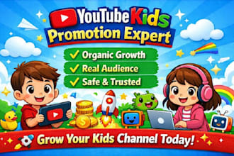 youtube kids video promotion